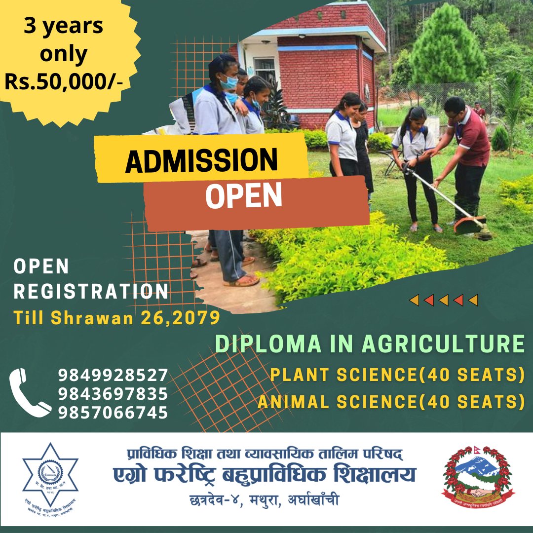 DIPLOMA IN AGRICULTURE (ANIMAL SCIENCE) – afpi
